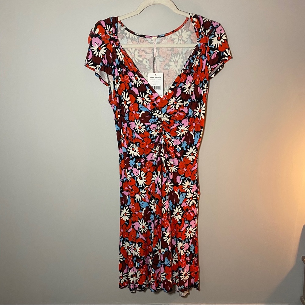 ❌SOLD❌NEW Free People Key to Your Heart Floral - Picture 2 of 5